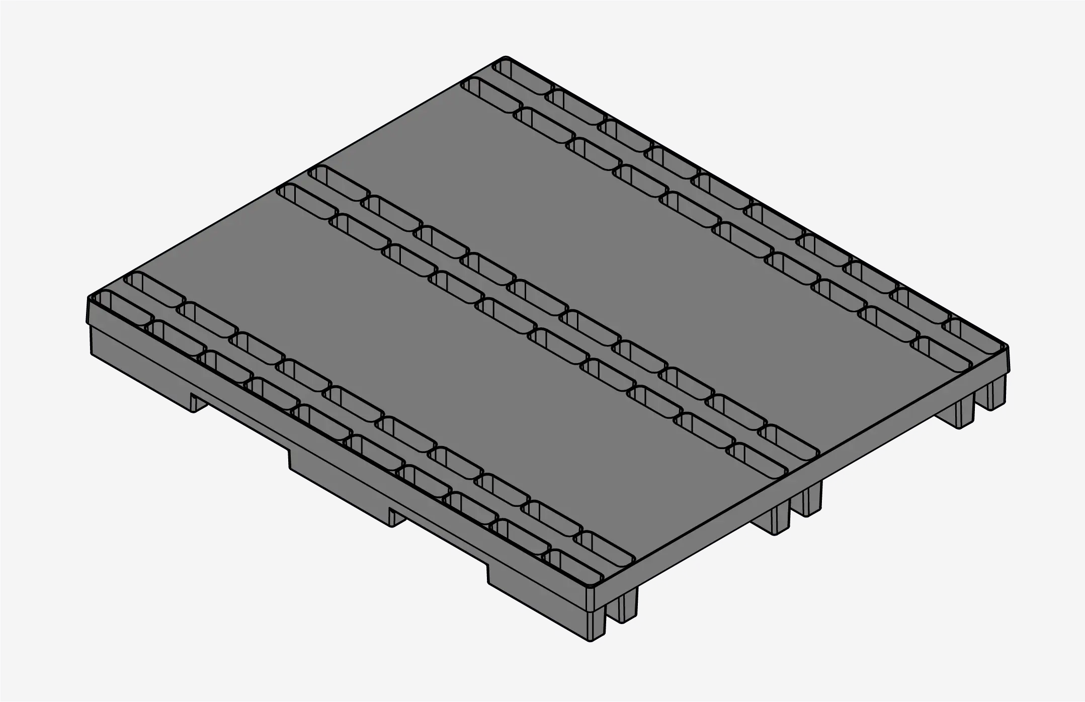 48x40 Standard Duty <br>Rackable Pallet